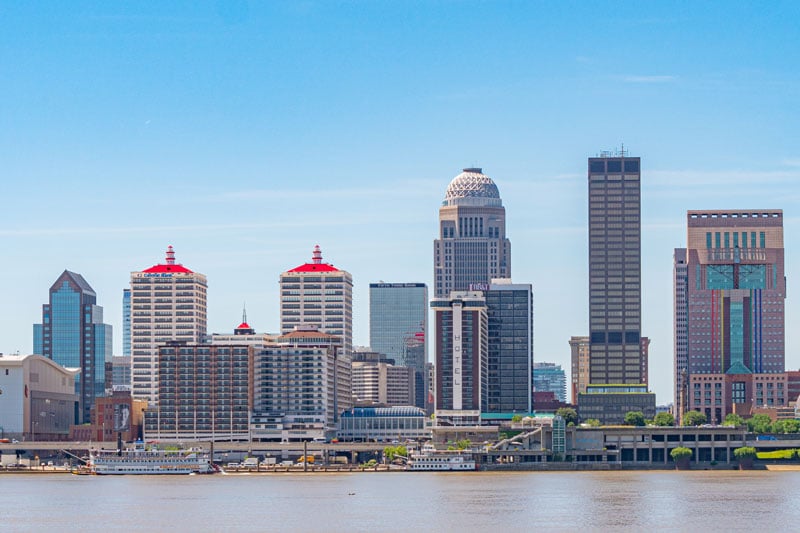 Photo of downtown Louisville